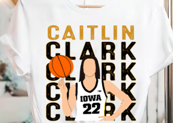 Caitlin Clark Basketball Lovers Design, Basketball Design, Basketball PNG File