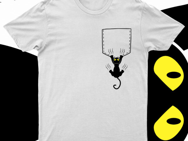 Funny cat t-shirt design for sale!!