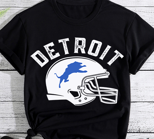 Detroit 25 football lovers design, football design, football png file