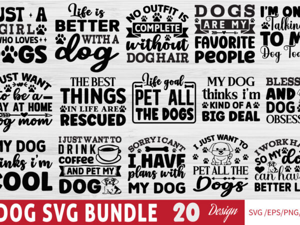 Dog t-shirt bundle dog svg bundle