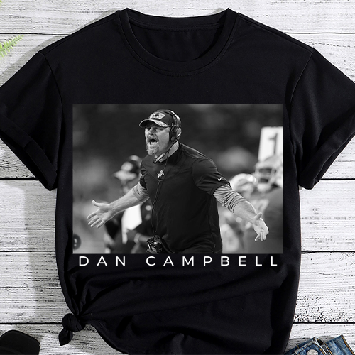 Dan Campbell Football Lovers Design, Football Design, Football PNG File