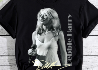 Debbie Harry t shirt vector illustration