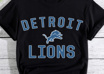 Detroit Lions .Football Lovers Design, Football Design, Football PNG File