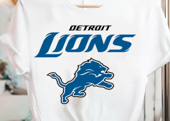 Detroit Lions 23.1Football Lovers Design, Football Design, Football PNG File
