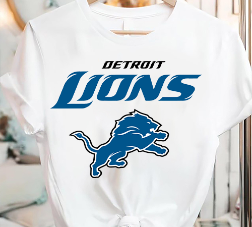 Detroit lions 23.1football lovers design, football design, football png file