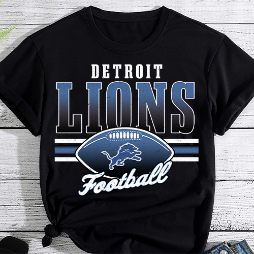 Detroit Lions Football Football Lovers Design, Football Design, Football PNG File