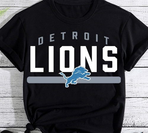 Detroit lions football lovers design, football design, football png file