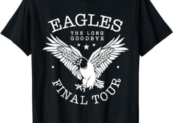 Eagles The Long Goodbye Final Tour Rock Music vector clipart