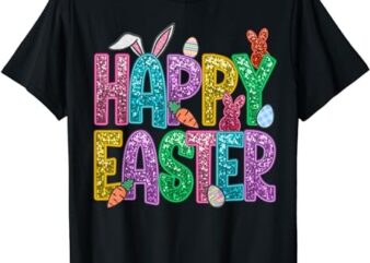 Easter faux sequin bunny T-Shirt