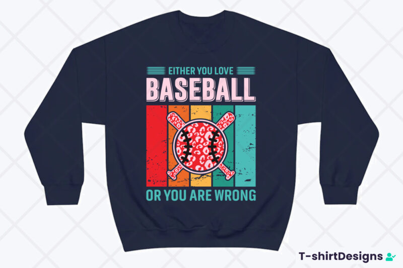 Baseball Sublimation T shirt designs Laser Cut Files Bundle