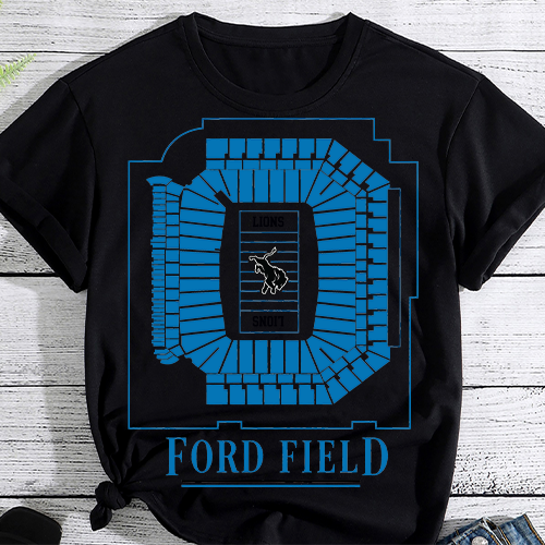 FORD FIELD Football Lovers Design, Football Design, Football PNG File