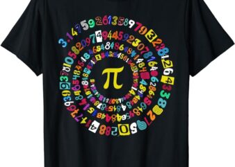 Funny Pi Day 3.14 Pie Math Science Pi Symbol Teachers Kids T-Shirt