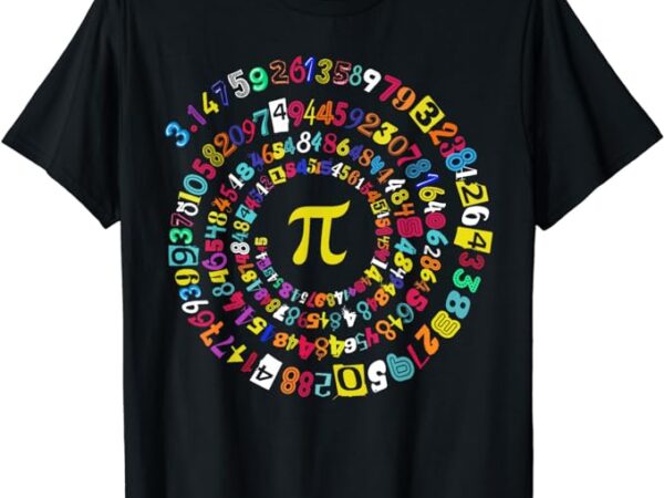 Funny pi day 3.14 pie math science pi symbol teachers kids t-shirt