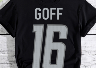 GOFF Football Lovers Design, Football Design, Football PNG File