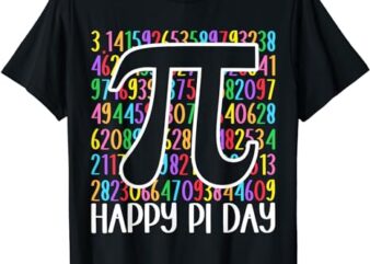 Happy Pi Day Kids Math Teachers Student Professor Pi Day T-Shirt