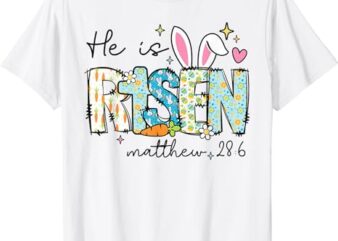 He is Risen Jesus Christian Happy Easter