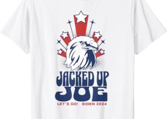Jacked Up Joe 2024 Vote Biden President Short Sleeve T-Shirt