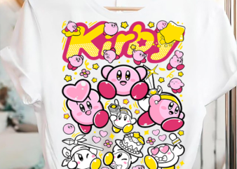 Kirby Nintendo Retro Gaming Japan