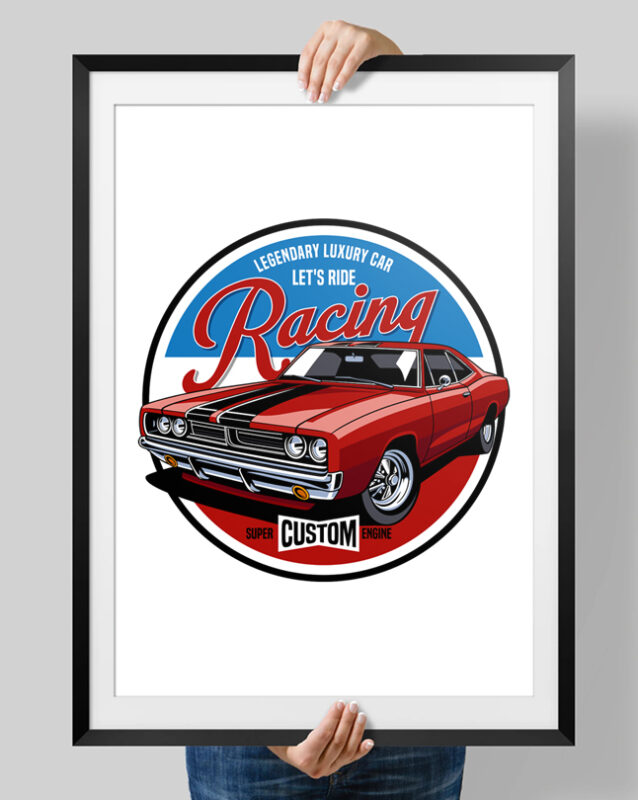 Muscle Cars T-shirt Bundle