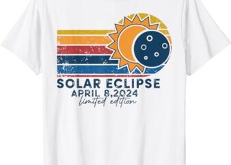 Limited Edition Solar Eclipse Total Eclipse April 8 2024 T-Shirt