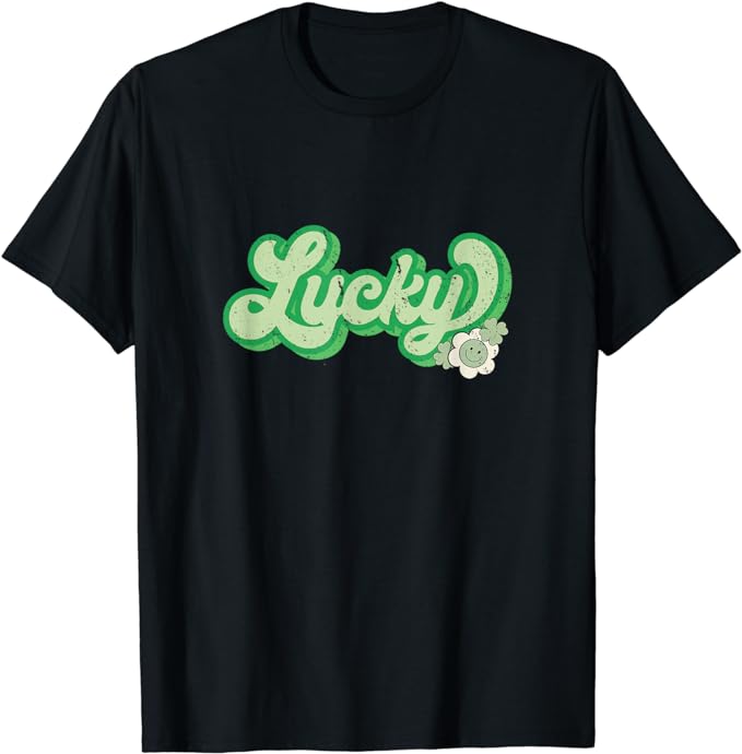 Lucky St. Patrick’s Day Retro T-Shirt