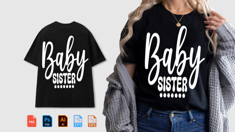 15 Files Sisters SVG Bundle For Commercial