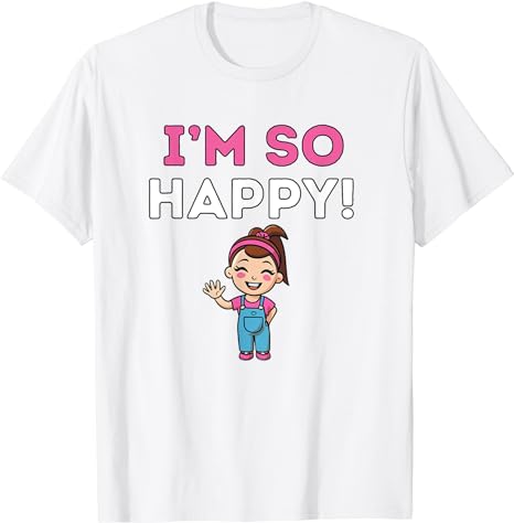 Ms. Rachel I’m So Happy Toddler Preschool T-Shirt