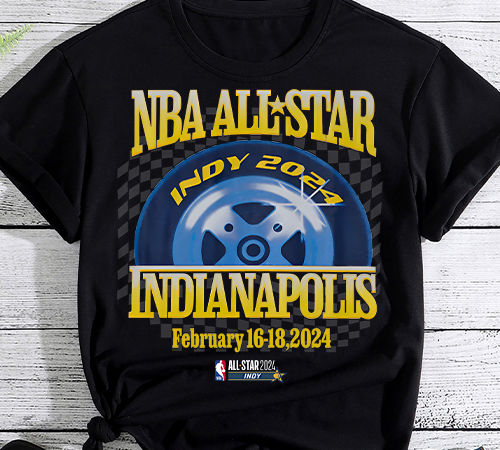 Nba all-star indy 2024 basketball lovers design, basketball design, basketball png file