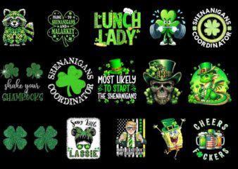 Bundle St Patrick’s Day Png, Patrick’s Day Bundle Png, Bundle Irish Png t shirt template