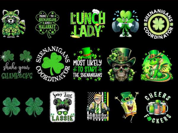 Bundle st patrick’s day png, patrick’s day bundle png, bundle irish png t shirt template