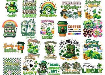 Bundle patrick day png, st patrick’s day bundle png, shamrocks png, irish png