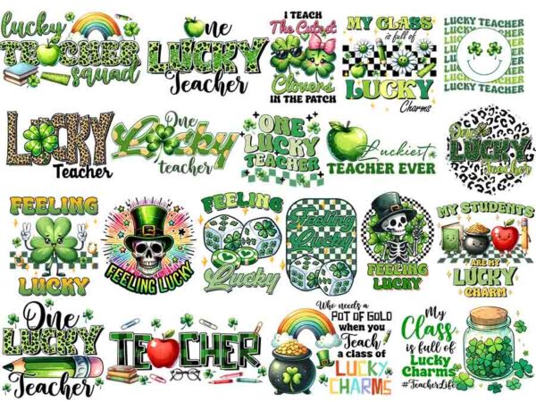 Bundle patrick day, st patrick’s day bundle png, shamrocks png, irish png t shirt template