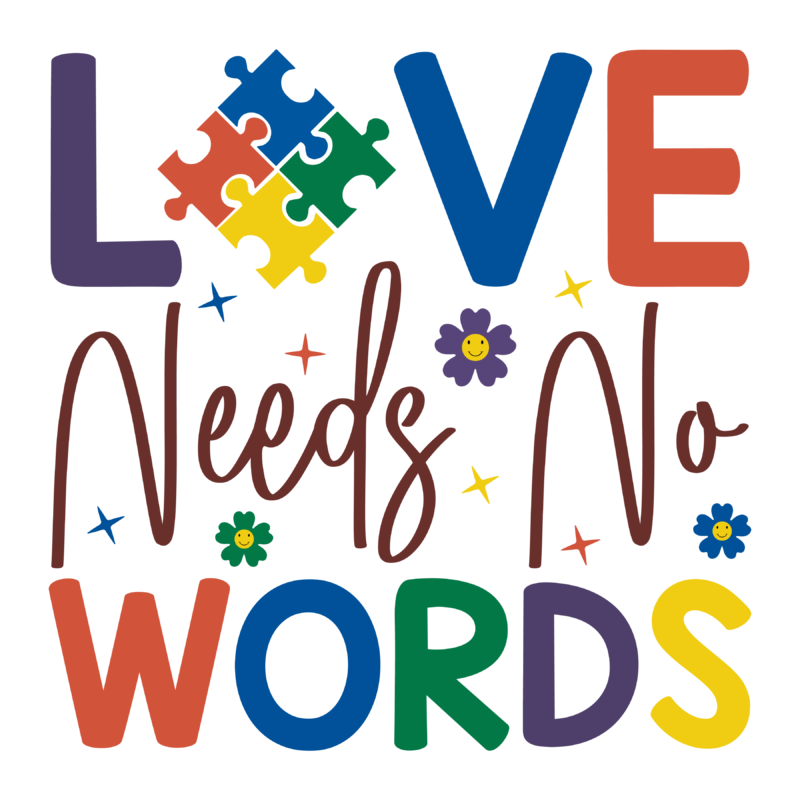 Love Needs No Words Svg