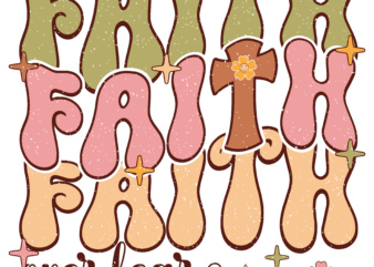 Faith over Fear t shirt graphic design