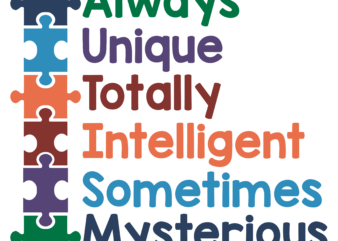 Always unique, totally intelligent, sometimes mysterious svg