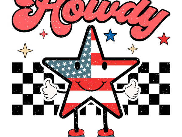 Howdy sublimation 2 graphic t shirt