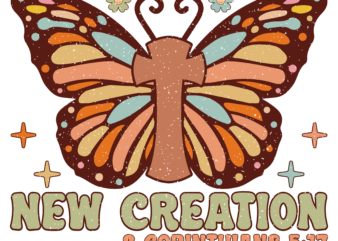 New Creation 2 Corinthians 517 T shirt vector artwork