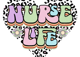 Nurse life retro png