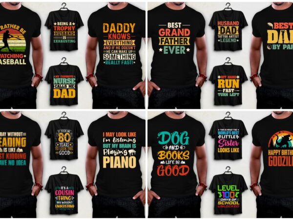 Pod best selling t-shirt design bundle