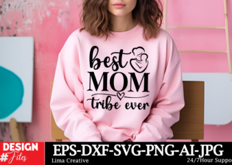 Best Mom TribeT-shirt Design, MOTHER’S DAY MEGA Bundle, Mom svg Bundle, 140 Designs, Heather Roberts Art Bundle, Mother’s Day Designs, Cut F
