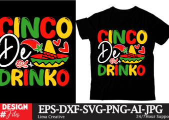 Cinco De Drinko T-shirt DEsign, Cinco de Drinko Squad SVG, Cinco de Mayo Svg, Margarita Svg, Mexican Woman Svg, Mexico Svg, Cinco de Mayo S