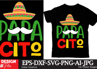 Papa cito t-shirt design, cinco de drinko squad svg, cinco de mayo svg, margarita svg, mexican woman svg, mexico svg, cinco de mayo shirt,