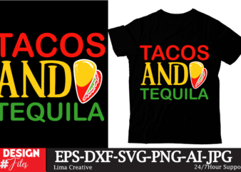 Tacos and tequila t-shirt design, cinco de drinko squad svg, cinco de mayo svg, margarita svg, mexican woman svg, mexico svg, cinco de mayo