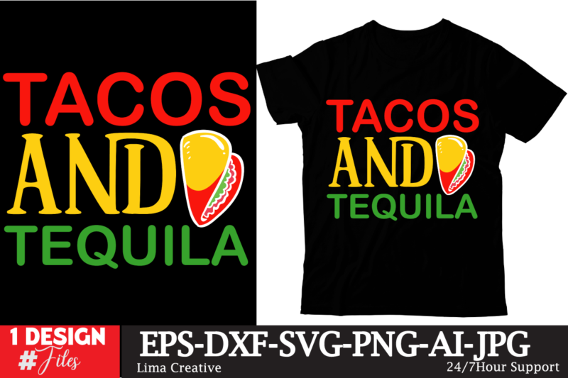 Tacos And Tequila T-shirt DEsign, Cinco de Drinko Squad SVG, Cinco de Mayo Svg, Margarita Svg, Mexican Woman Svg, Mexico Svg, Cinco de Mayo