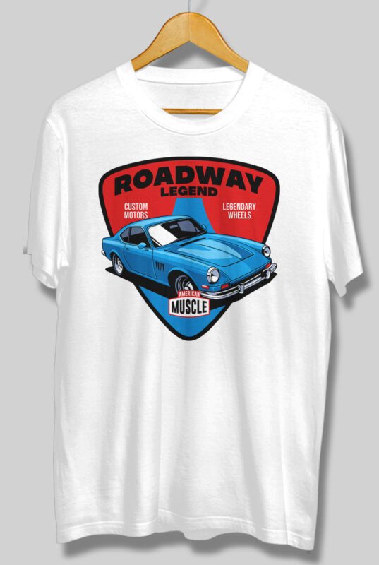 Muscle Cars T-shirt Bundle