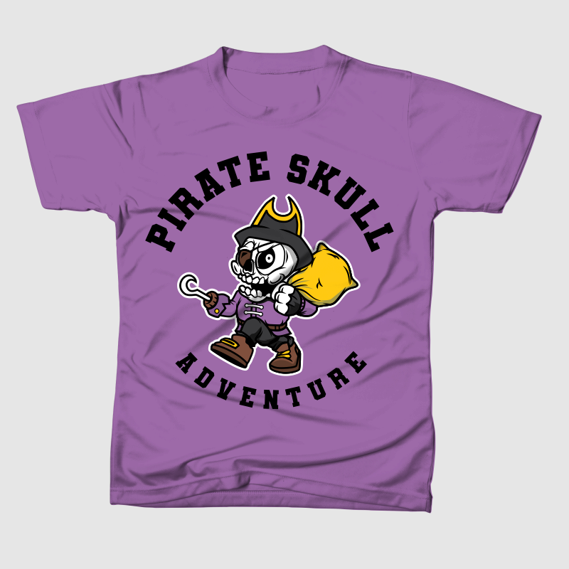 SKULL PIRATE CARTOON