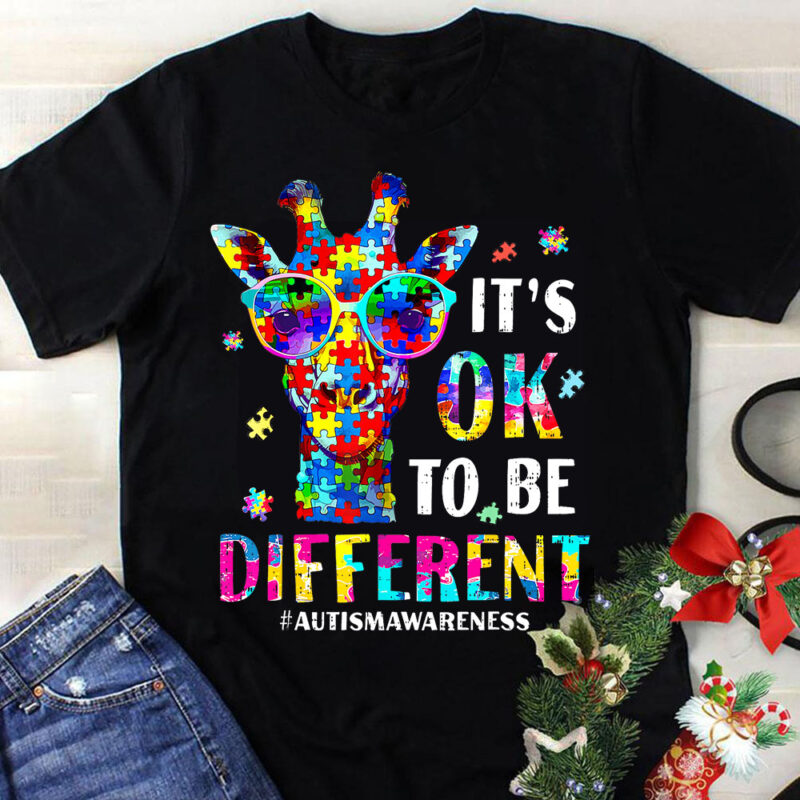 It’s Ok To Be Different Giraffe Animal Png