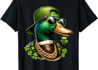 Saint Patricks Call Me Lucky Mallard Duck St