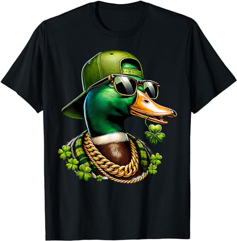 Saint Patricks Call Me Lucky Mallard Duck St