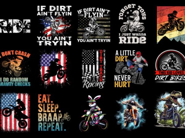 15 dirt bike shirt designs bundle p2, dirt bike t-shirt, dirt bike png file, dirt bike digital file, dirt bike gift, dirt bike download, dir